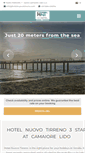 Mobile Screenshot of en.hotelnuovotirreno.com